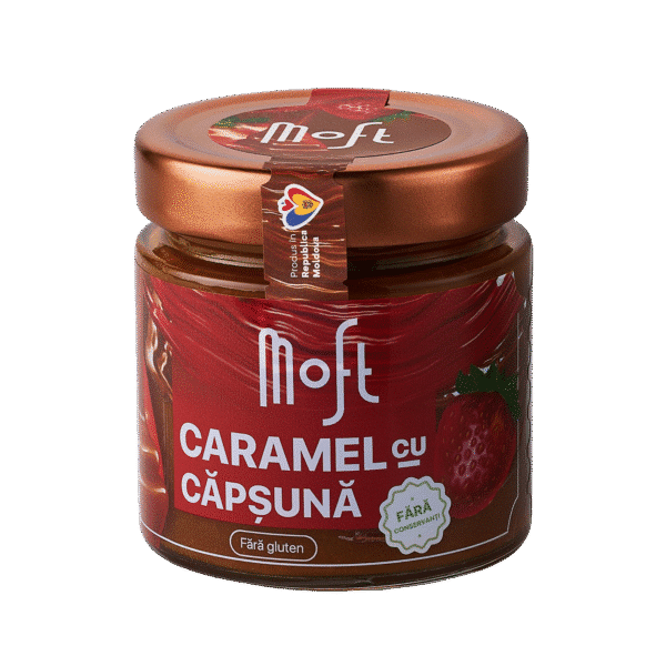 Pastă de Caramel cu Căpșună