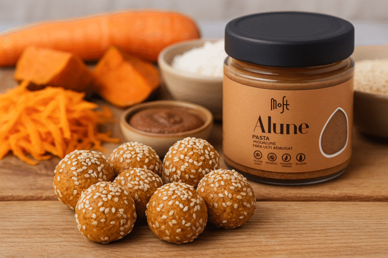 Biluțe Vegane cu Morcov , Pasta Alune, Moft