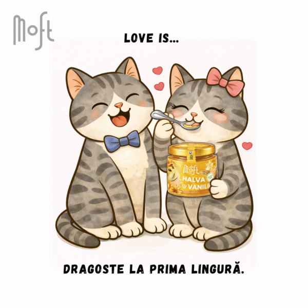 Felicitare „Love is... Dragoste la prima lingură”